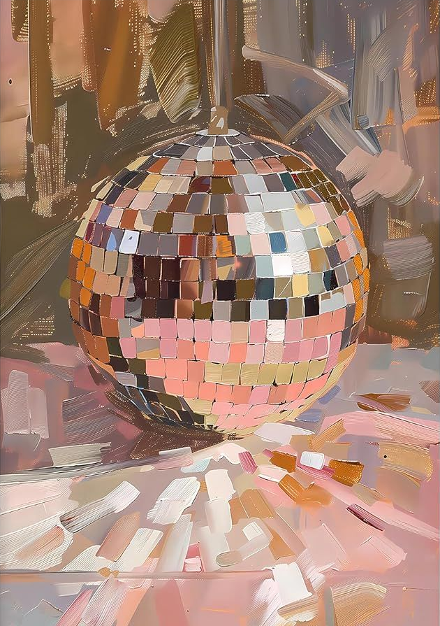 Disco Reverie — Blush Mirror Ball