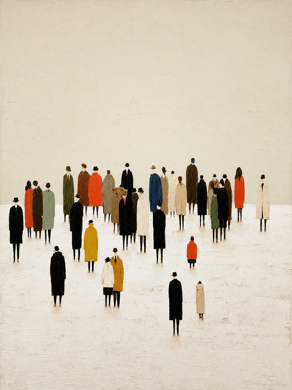 Gathering on White