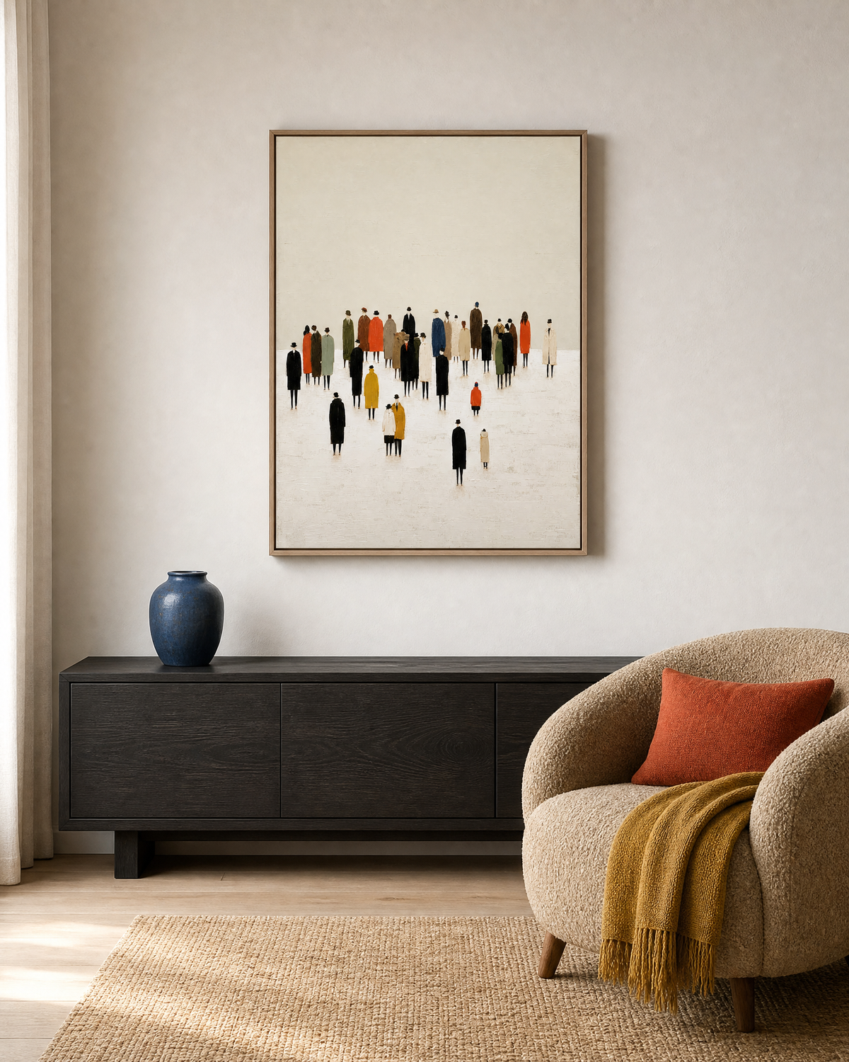 Gathering on White