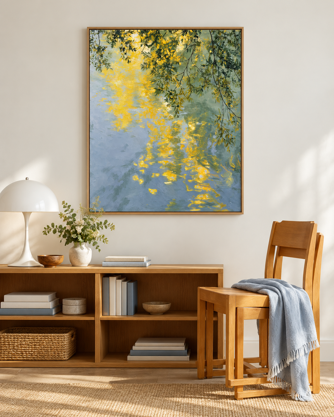Golden Canopy — Sunlit Reflections