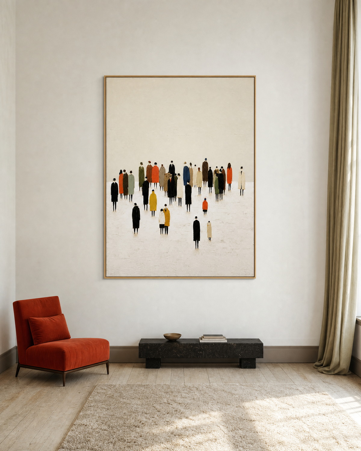 Gathering on White