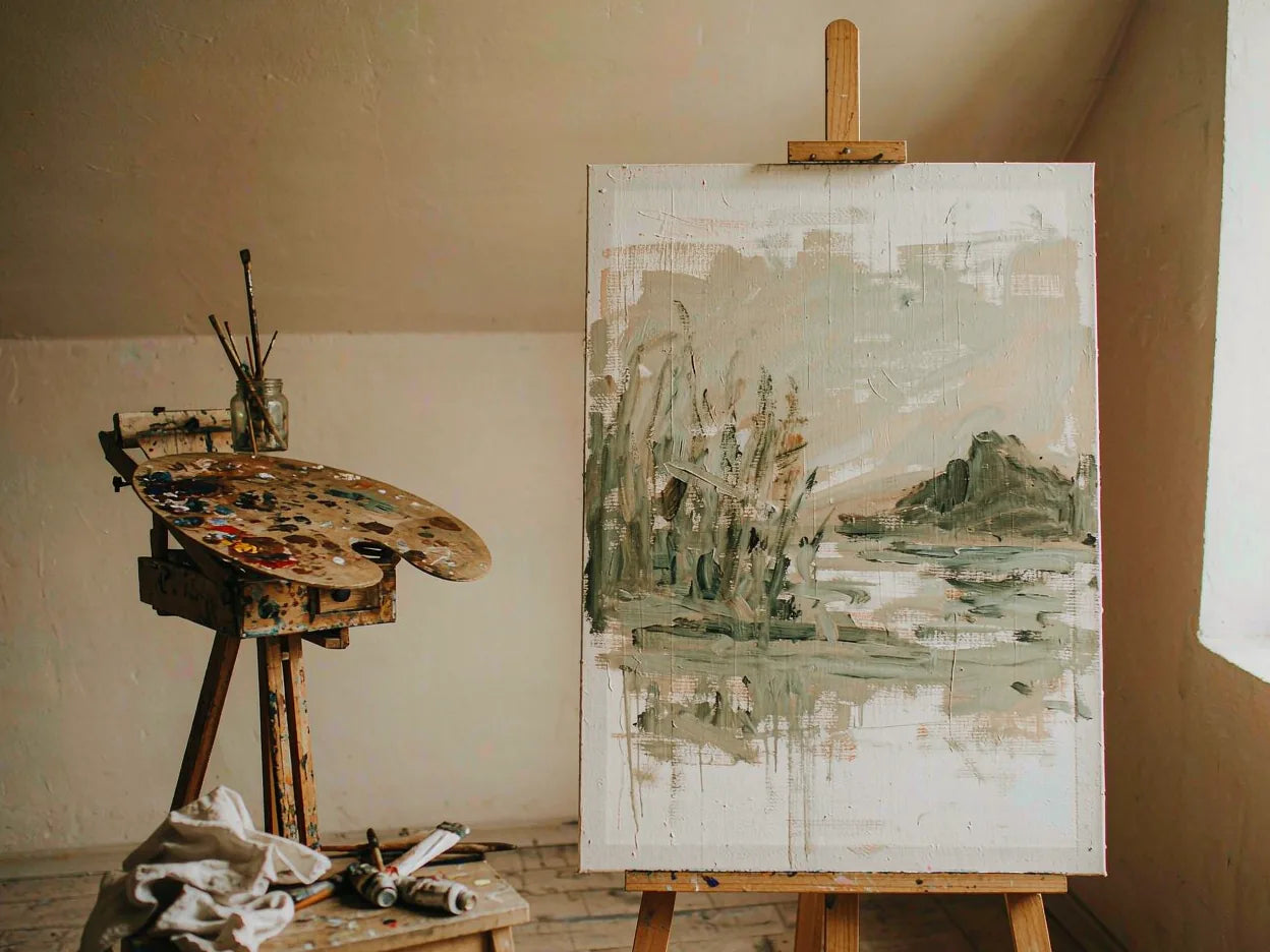 Painted by hand, never printed
